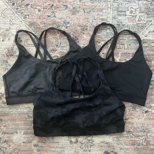 Lot of 3 CRZ yoga sports bra
